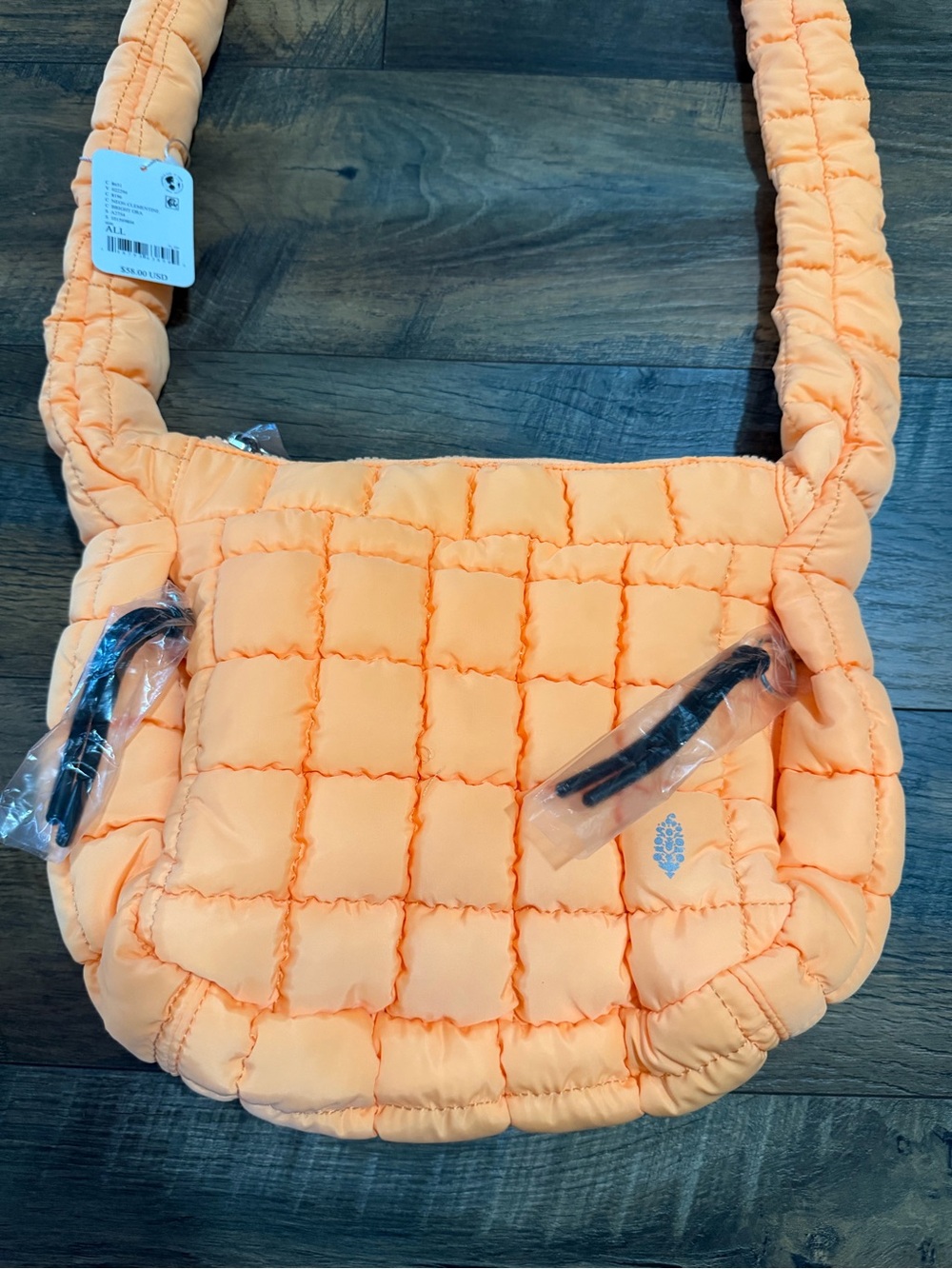 Free People Quilted Carryall Bag